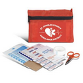 First Aid Kit w/ Zipper Case